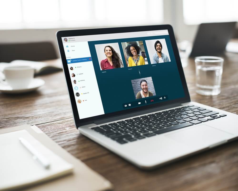 Video teleconferencing can be an effective way for teams to communicate