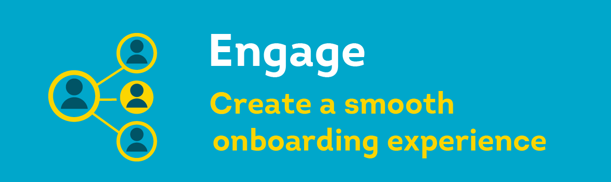 Engage with new candidates and create a smooth onboarding process