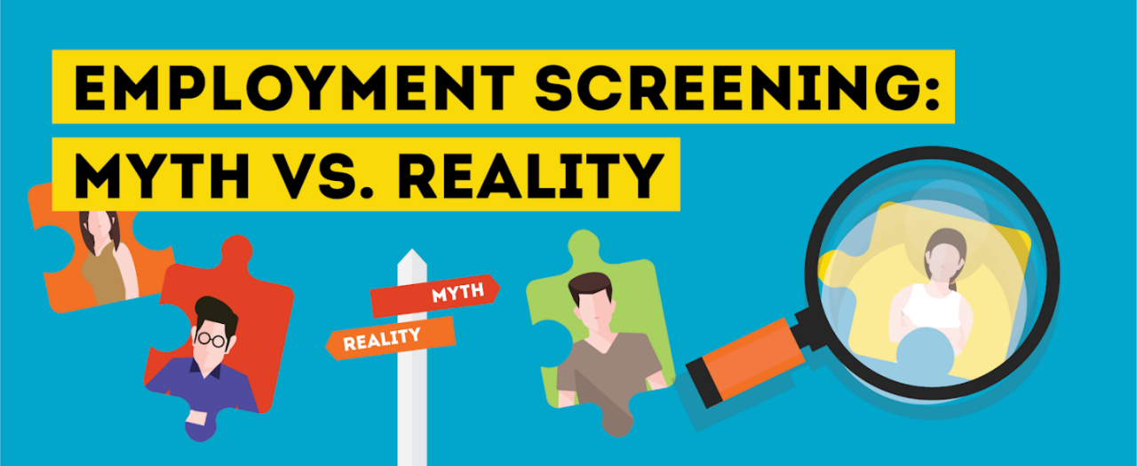 employment screening myths
