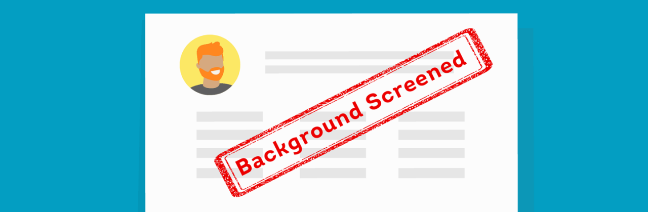 how to handle a candidate who “fails” a background check