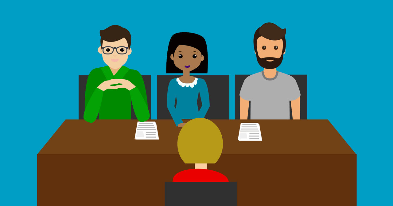 Panel style interviews can be effective to save time, and promote engagement