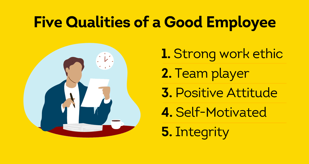 top qualities of good employees