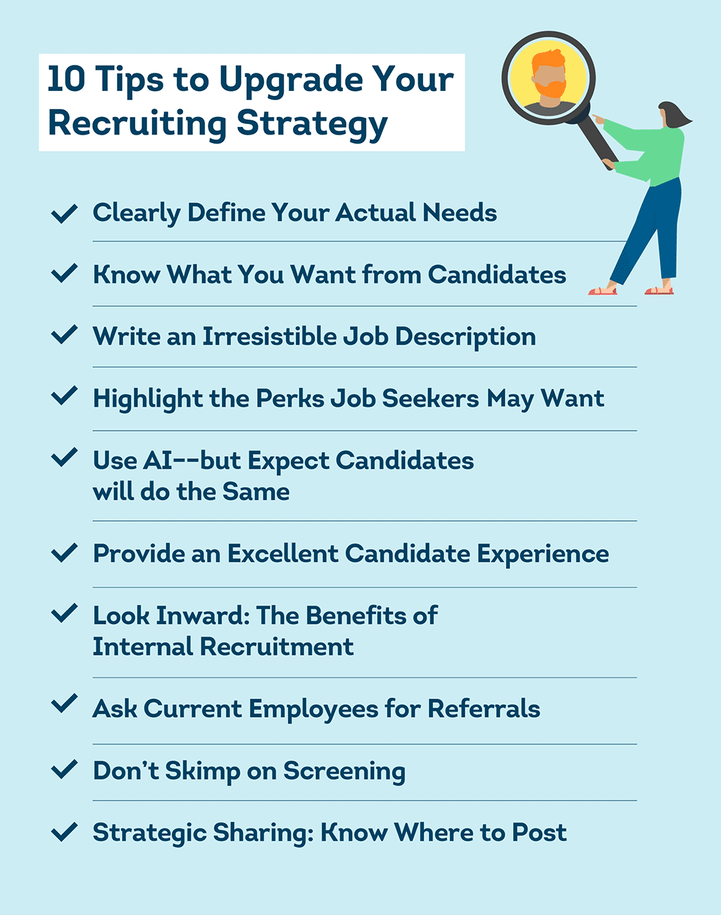 10 Tips to Upgrade Your Recruiting Strategy