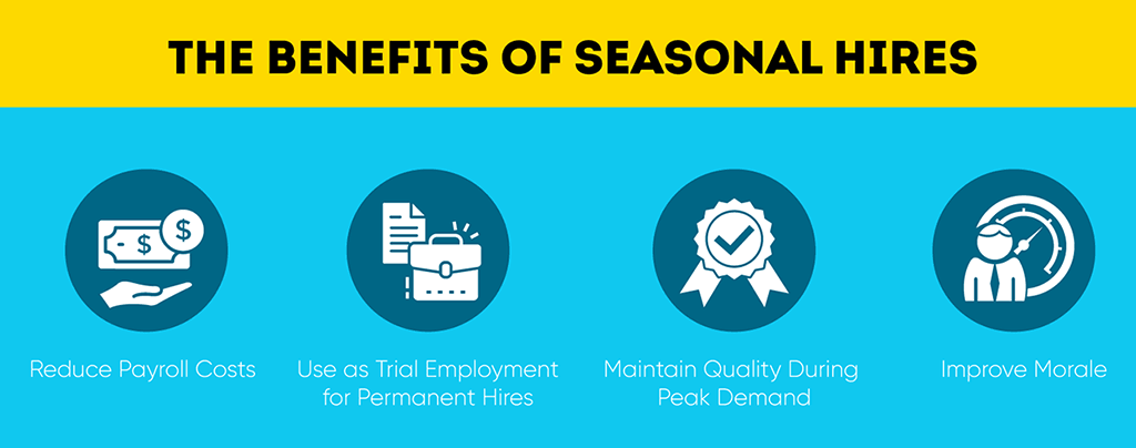seasonal employees provide several benefits