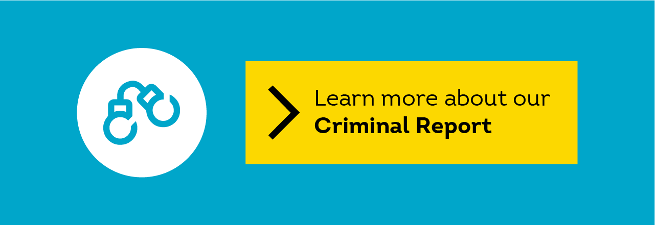 learn more about criminal background report with ShareAble for hires graphics