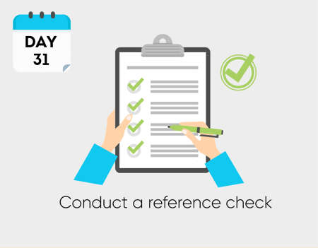 Day 31 - Conduct a reference check